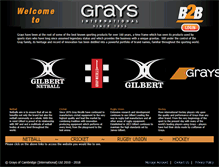Tablet Screenshot of grays-int.com